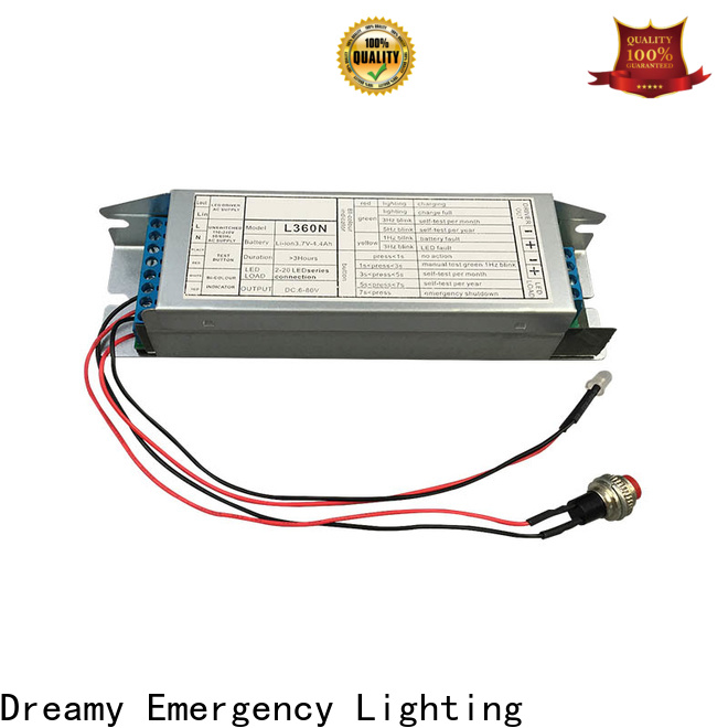 Dreamy energy-saving emergency battery pack for led lights factory battery backup