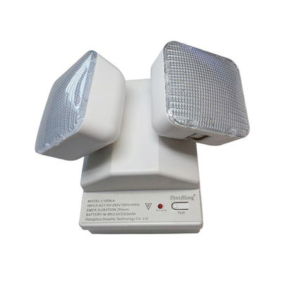 Rechargeable PC Casing LED Two Heads LED Emergency Spotlight